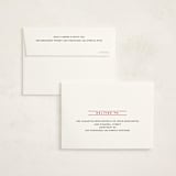 "Team Grad" - Graduation Thank You Cards in Cherry by Louise Kay - FREE Recipient Addressing