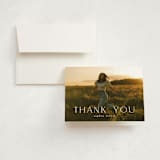 "elegant name" - Graduation Thank You Cards in Cloud by JoAnn Jinks - Front