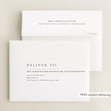 "Divided" - Graduation Thank You Cards in Snow by Meggy Masters - FREE Recipient Addressing