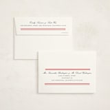 "Bocce" - Graduation Thank You Cards in Cherry by Megan Davis - FREE Recipient Addressing