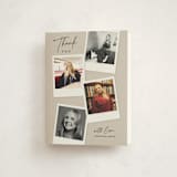 "Instant Elegance" - Graduation Thank You Cards in Dune by Kerry Doyle - Front