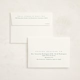 "Linen frame" - Graduation Thank You Cards in Shamrock by Lea Delaveris - FREE Recipient Addressing