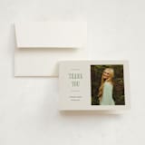 "New Era" - Graduation Thank You Cards in Sea glass by Cindy Reynolds - Front