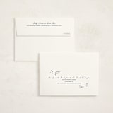 "Graduation doodles" - Graduation Thank You Cards in Navy by Stacey Meacham - FREE Recipient Addressing