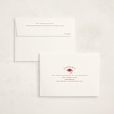 "Timeline" - Graduation Thank You Cards in Ruby by Stacey Meacham - FREE Recipient Addressing