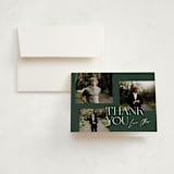 "Troi" - Graduation Thank You Cards in Forest by Kelly Schmidt - Front