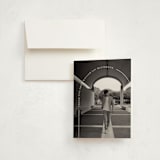 "Arc" - Graduation Thank You Cards in Quartz by Erin Deegan - Front