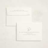 "Shiny year" - Graduation Thank You Cards in Noir by Creo Study - FREE Recipient Addressing