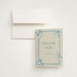 "Mediterraneo" - Graduation Thank You Cards in Ocean by Pati Cascino - Front