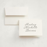 "Ribbons and Cords" - Graduation Thank You Cards in Ink by Megan Davis - Front