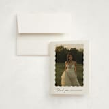 "r e f l e c t i o n" - Graduation Thank You Cards in Charcoal by Sara Hicks Malone - Front