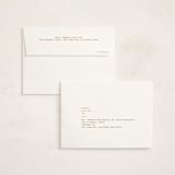 "leila" - Graduation Thank You Cards in Cream by Ellen Schlegelmilch - FREE Recipient Addressing