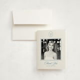 "Scripted" - Graduation Thank You Cards in Capri by Creo Study - Front