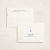 "Sweet Garden" - Graduation Thank You Cards in Provincial Blue by Erin German - FREE Recipient Addressing