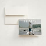 "Grad Squary" - Graduation Thank You Cards in Pearl by Angela Thompson - Front
