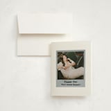 "Photo Snap + Penned Names" - Graduation Thank You Cards in Noir by Cleghorn Creative - Card with Envelope