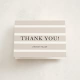 "Mastered It" - Graduation Thank You Cards in Snow by Stacie Stankos - Front
