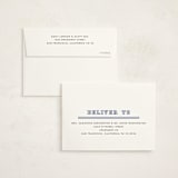 "Letterman" - Graduation Thank You Cards in Royal by Stacey Meacham - FREE Recipient Addressing