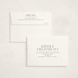 "Modern Crest" - Graduation Thank You Cards in Clouds by Owl and Toad - FREE Recipient Addressing