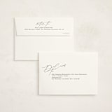 "Scripted Corner" - Graduation Thank You Cards in Cloud by Jackie Crawford - FREE Recipient Addressing