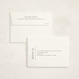 "Margins" - Graduation Thank You Cards in Onyx by Pixel and Hank - FREE Recipient Addressing