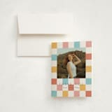 "Stacking Up" - Graduation Thank You Cards in Cinnamon by Randi Cirelli - Front