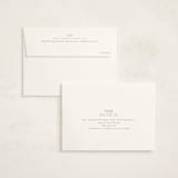 "Literary" - Graduation Thank You Cards in Sea Salt by Everett Paper Goods - FREE Recipient Addressing