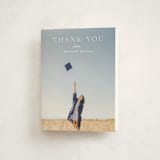 "Graceful" - Graduation Thank You Cards in Cotton by Emily Sabol Goss - Front