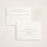 "Structural" - Graduation Thank You Cards in Snowdrop by Snow and Ivy - FREE Recipient Addressing
