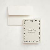 "quirky fun" - Graduation Thank You Cards in Ink by Cass Loh - Front