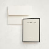"square" - Graduation Thank You Cards in Charcoal by JoAnn Jinks - Front