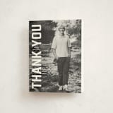 "Upward" - Graduation Thank You Cards in Alabaster by Erica Krystek - Front