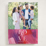 "Love You So Much" - Valentine's Day Cards in Berry by Zhay Smith - Front