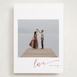 "minimal love" - Valentine's Day Cards in Cherry by Eric Ransom - Front