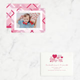 "Happy Plaid" - Valentine's Day Cards in Candy by Erin German - Assembled