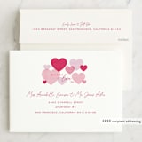 "Happy Plaid" - Valentine's Day Cards in Candy by Erin German - FREE Recipient Addressing