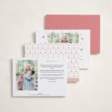 "Fun Times" - Valentine's Day Cards in Blush by Abi de Leon - Back of Card Options