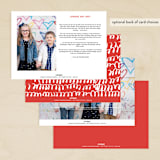 "Passing Notes" - Valentine's Day Cards in Cherry by Annie Clark - Back of Card Options