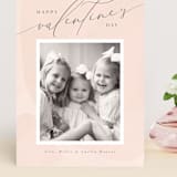 "Delight" - Valentine's Day Cards in Blush by Nicoletta Savod - Front