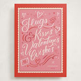 "Valentine's Wishes" - Valentine's Day Cards in Rose by Stephanie Hawkes - Front