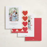 "Togetherness" - Valentine's Day Cards in Peach by Iveta Angelova - Back of Card Options