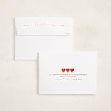 "Togetherness" - Valentine's Day Cards in Peach by Iveta Angelova - FREE Recipient Addressing