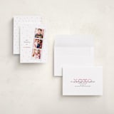 "Valentine Photo Strip" - Valentine's Day Cards in Snow by Ilene Guy - Assembled