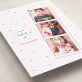 "Valentine Photo Strip" - Valentine's Day Cards in Snow by Ilene Guy - Detail