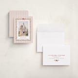 "Coastal Garland" - Valentine's Day Cards in Beach Rose by Everett Paper Goods - Assembled