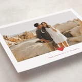 "Minimal heart" - Valentine's Day Cards in Strawberry by Stacey Meacham - Detail