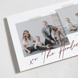 "Snapshots" - Valentine's Day Cards in Merlot by That Girl Press - Detail