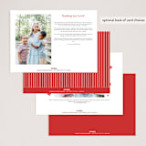 "Happy Love Day" - Valentine's Day Cards in Cherry by Alston Foster - Back of Card Options