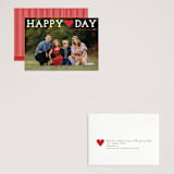 "Happy Love Day" - Valentine's Day Cards in Cherry by Alston Foster - Assembled