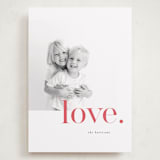 "Just Love" - Valentine's Day Cards in Strawberry by Iveta Angelova - Front